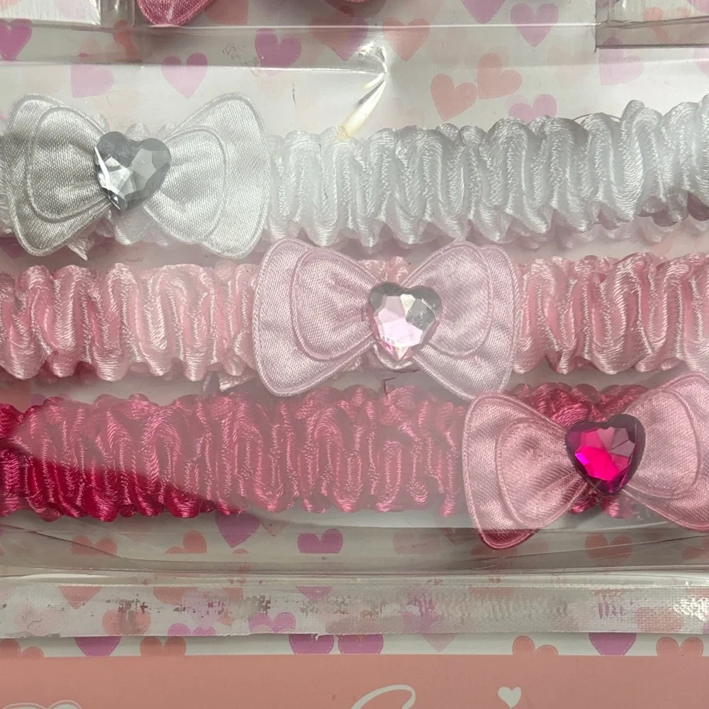 Expressions Pink and Silver Hair Bow Collection
